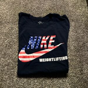 Nike weightlifting shirt